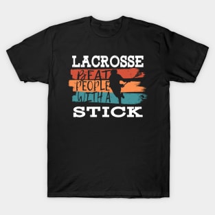 Lacrosse Player Sport Lax Gift Team T-Shirt